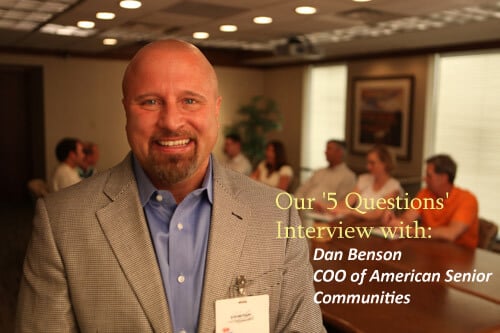 Dan Benson Interview by Assisted Living Directory - February 2012