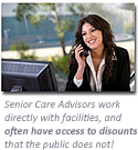 Assisted Living Directory works with experienced senior care advisors for personal help.