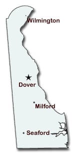 Delaware Assisted Livng Map
