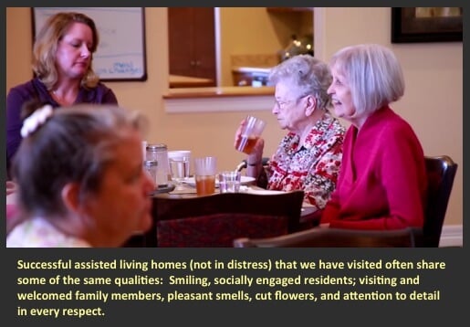 an example of a non-distressed assisted living home