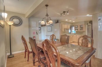 Dining room for residents