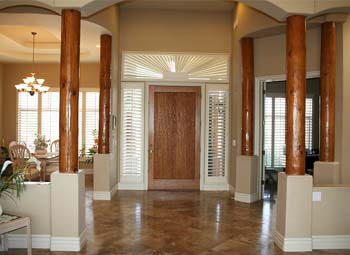 entryway to facility