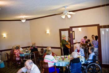 activities and entertainment at The Continental at St. Joseph's assisted living