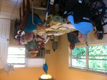 a party and socialization room