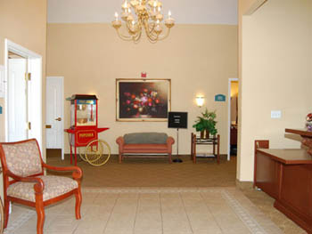 Facility Decor at the senior care facility
