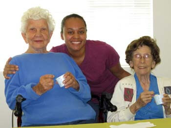 the staff and residents