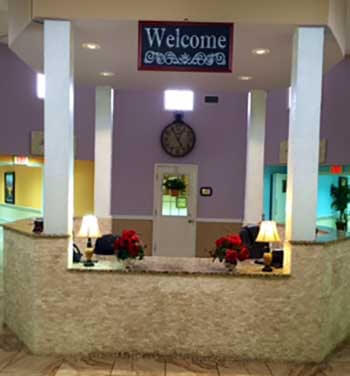 front desk