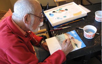 painting senior
