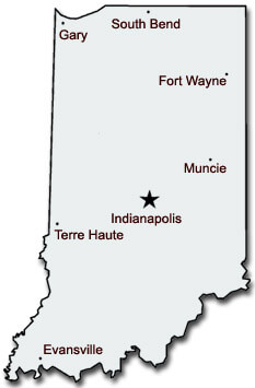 Indiana Assisted Living Map