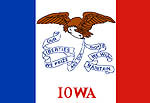 Iowa  Flag
