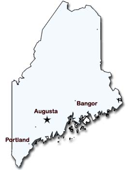 Maine Assisted Living Map