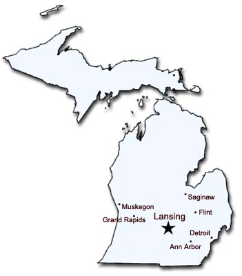 Michigan Assisted Living Map