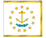 Rhode Island  Flag