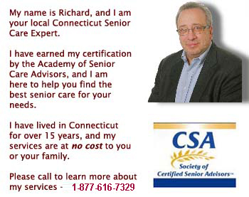 Senior assisted living care expert for Connecticut
