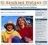 Seniors Digest for Seattle News and Information for Seniors