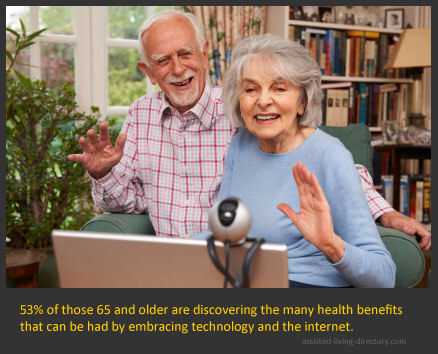 Seniors using technology and the internet