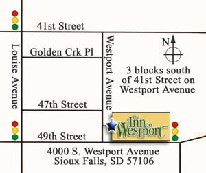 The Inn At Westport Map
