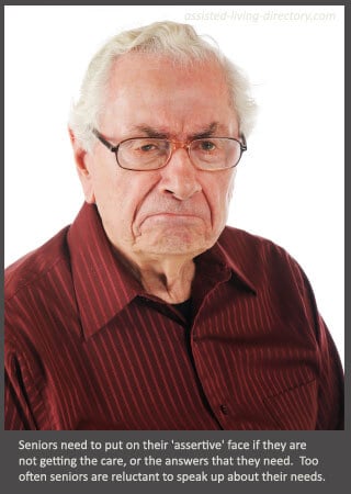 Seniors and assertiveness