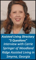 Interview With Carrie Springer of Woodland Ridge in Smyrna, GA