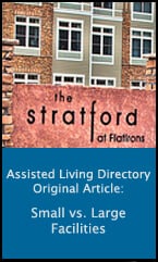 The differences between small and large assisted living facilities