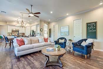 living room area