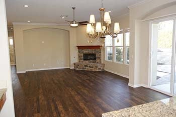 living room for residents