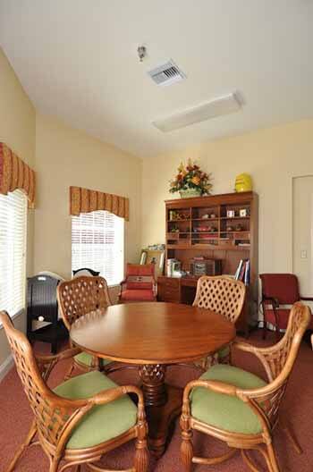 dining table at Magnolia Springs