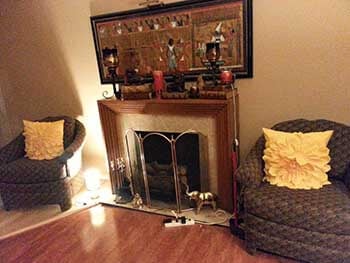 fireplace