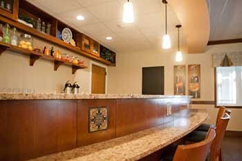 seated bar