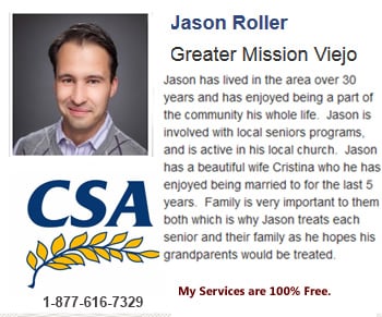 Senior Care Advisor Jason for Mission Viejo