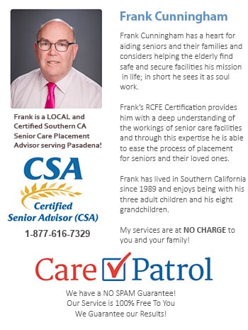 Senior Care Help for Pasadena