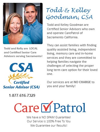 Senior Care Advisor for Sacramento