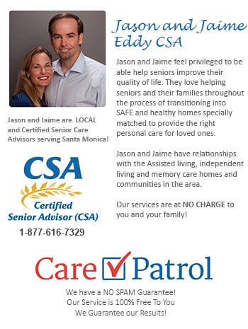Santa Monica assisted living placement advisors