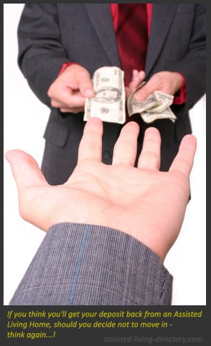 is a holding deposit refundable for renting