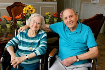 couple at the Albuquerque facility