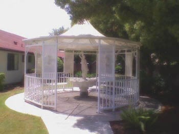 gazebo area of A Family Way of Life