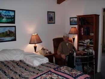 An example of a room at Abbey Road with a happy resident!