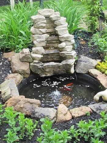 fountain at facility