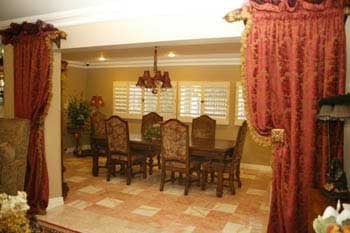 Our dining room is where seniors meet , eat and socialize