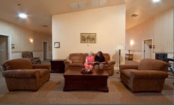 Arbor Rose living area