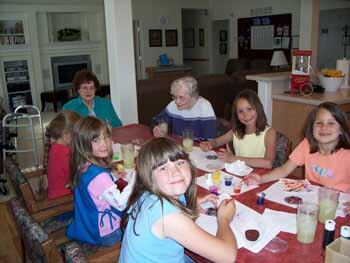 grandkids and seniors