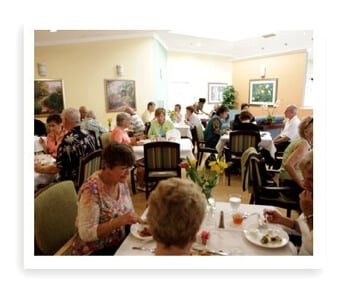 seniors dining room