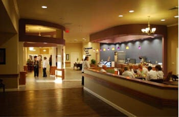 Interior of the facility