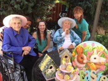 Basia's facility residents