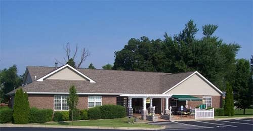 Bee Hive Homes - senior on the porch