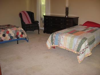 This photo is an example of a senior's bedroom area at Bella's Cottage in Cumming, Georgia