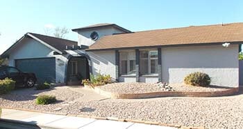 front view of the facility