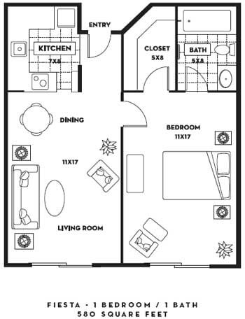 Fiesta Floor Plan