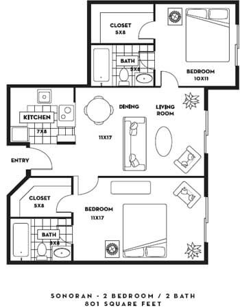 Sonoran Floor Plan