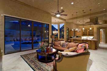 living room of facility